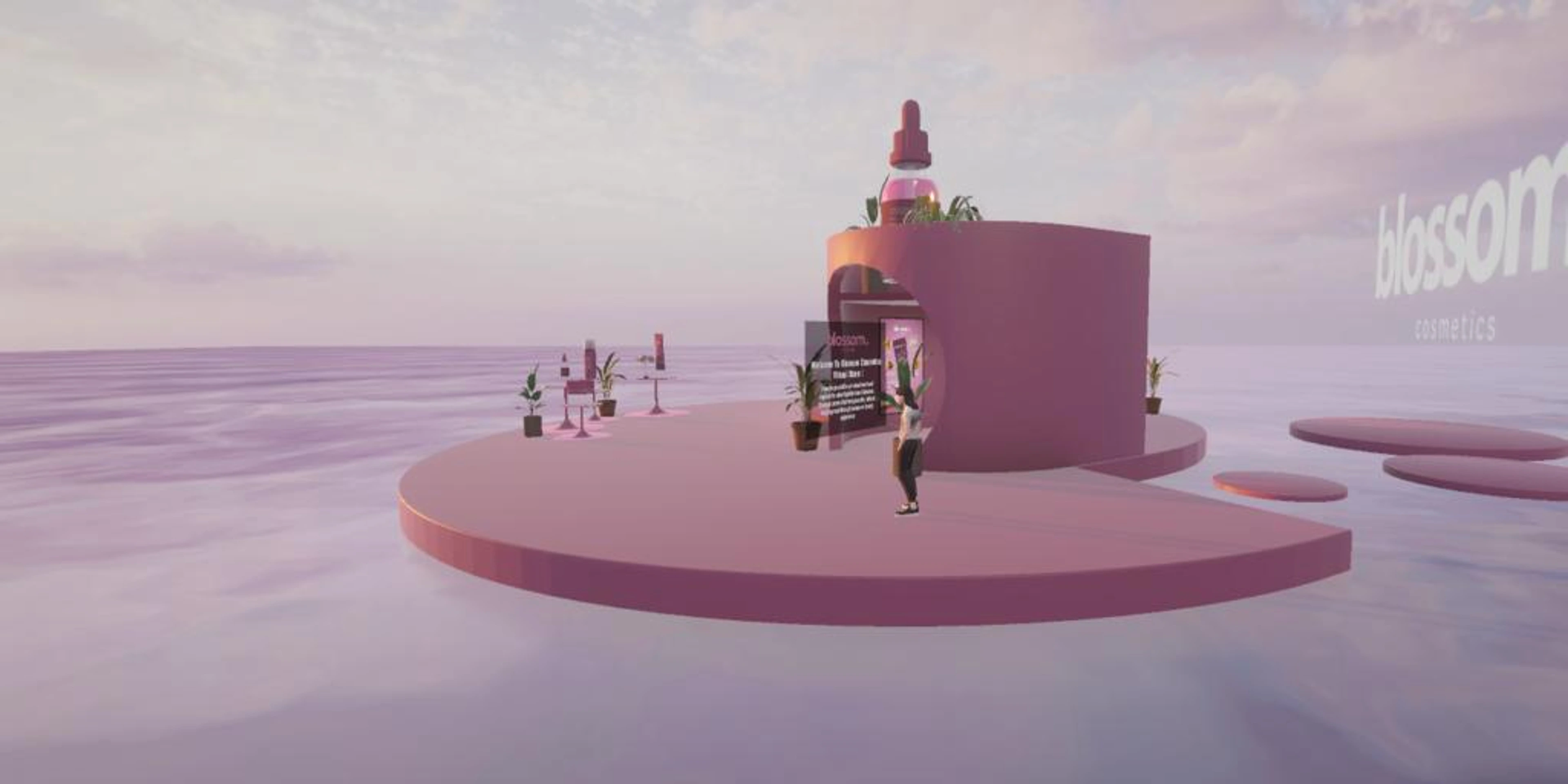 Blossom Cosmetics Virtual Store