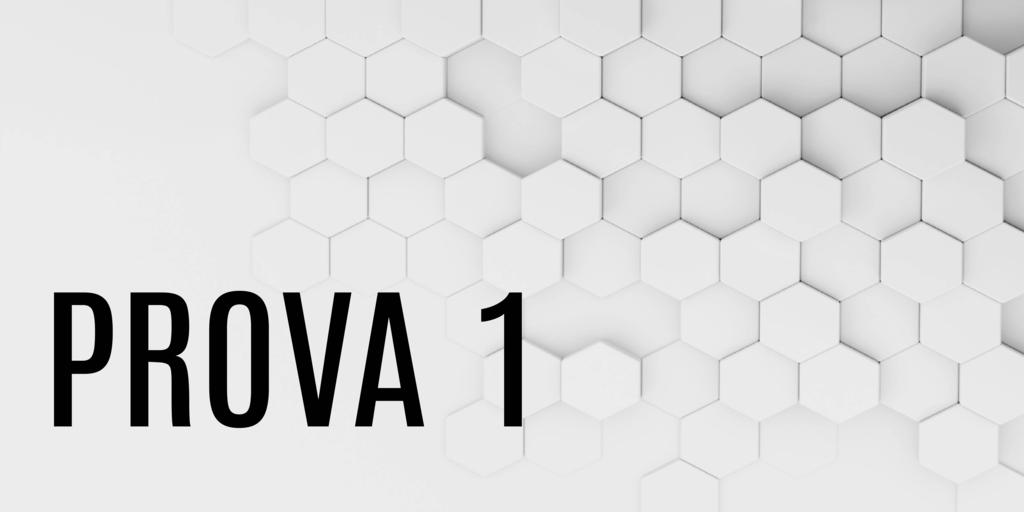 PROVA 1