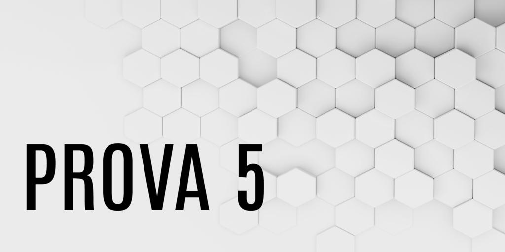 PROVA 5