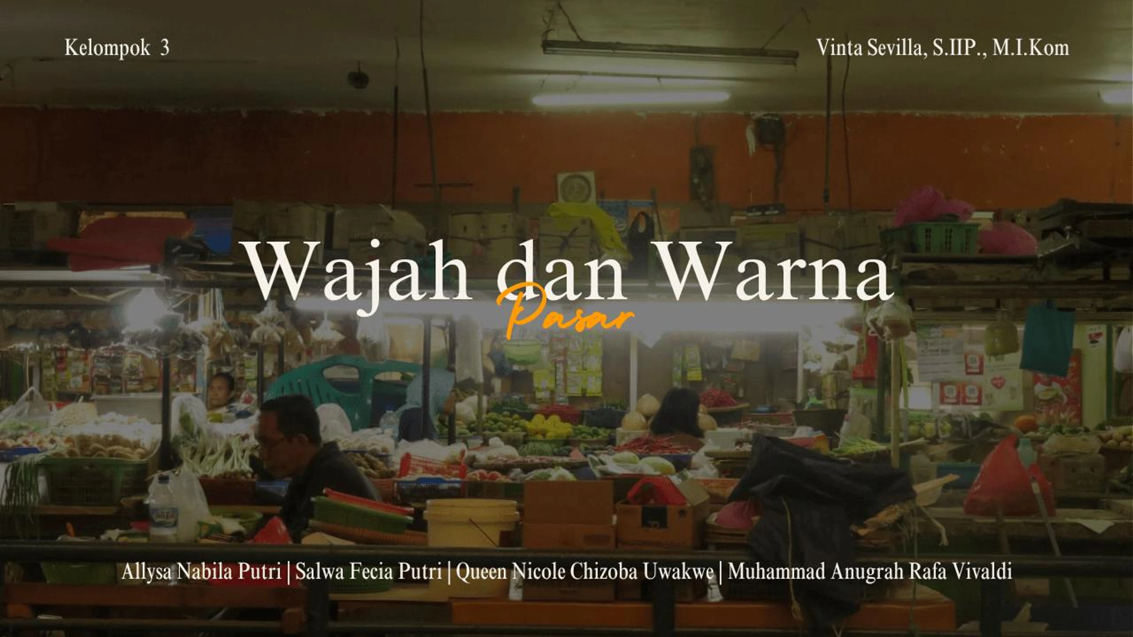 Warna dan Wajah Pasar