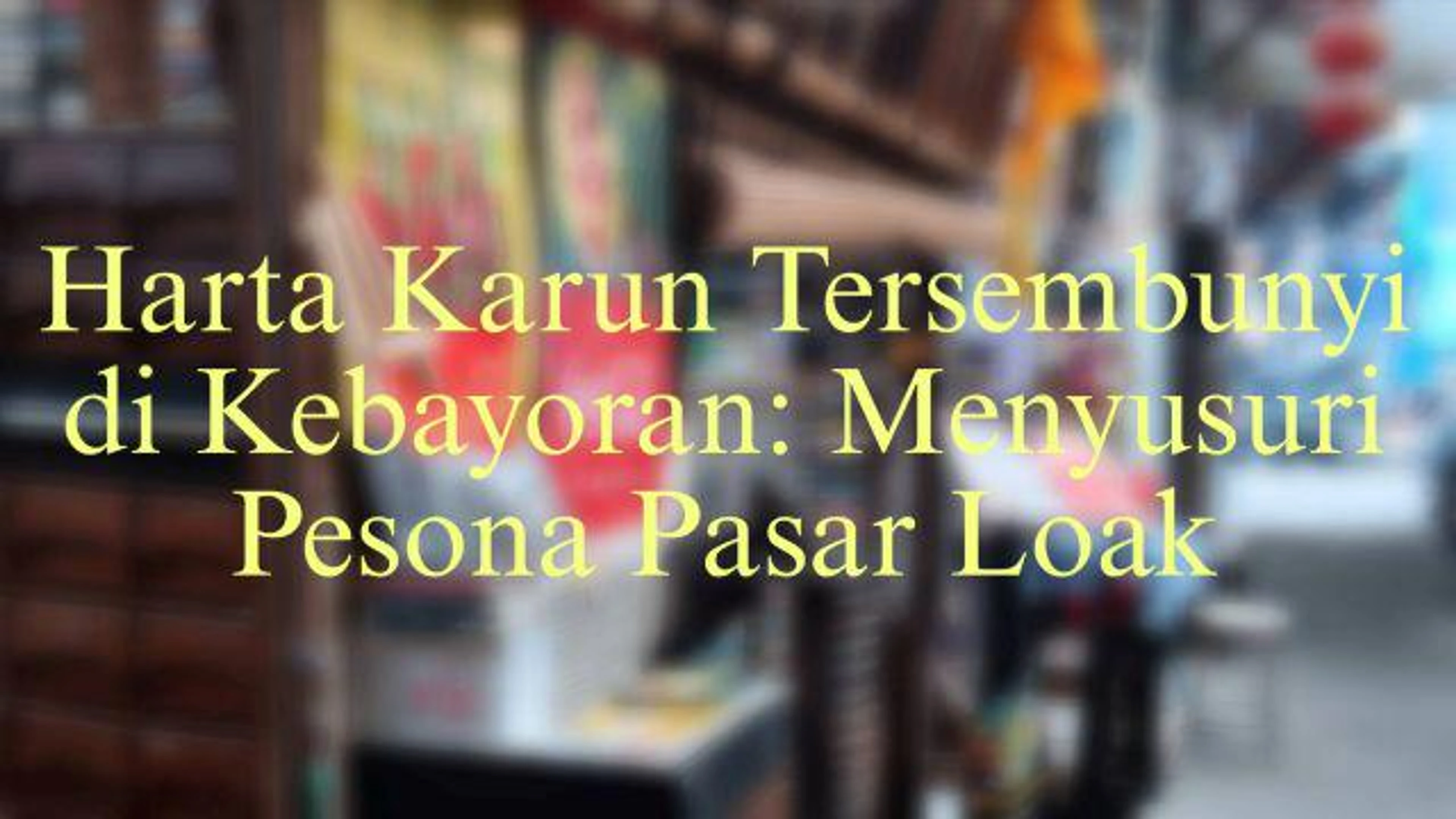 Harta Karun di Kebayoran: Pesona Pasar Loak