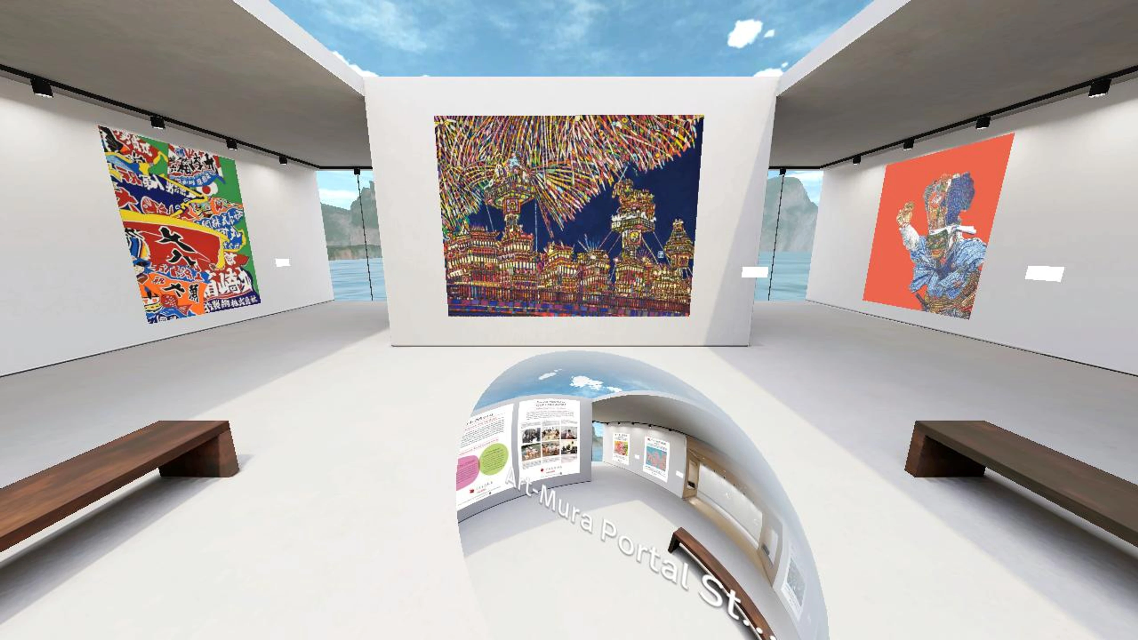 アート村作品展　日本の祭り