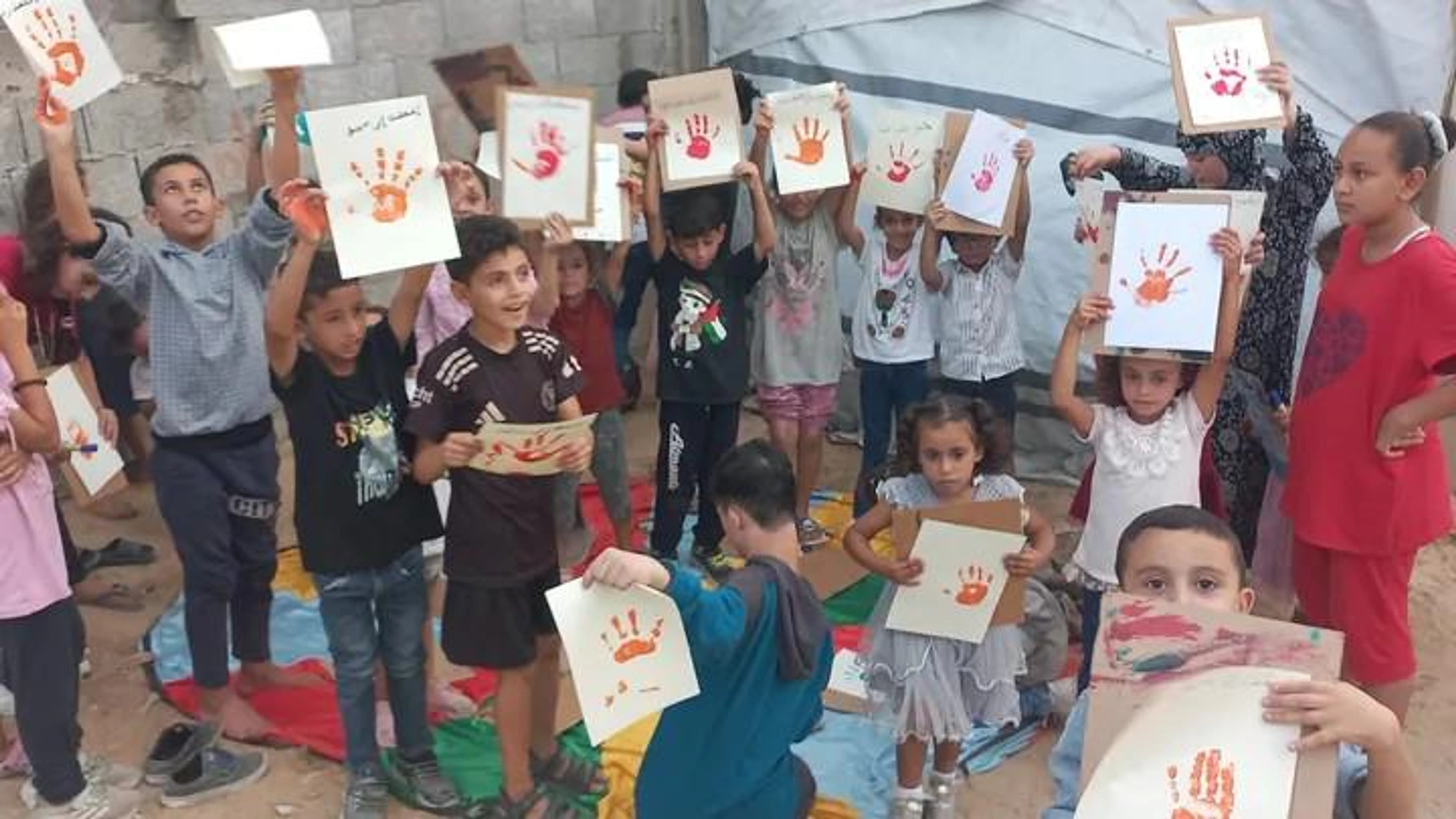 drawings from Gaza