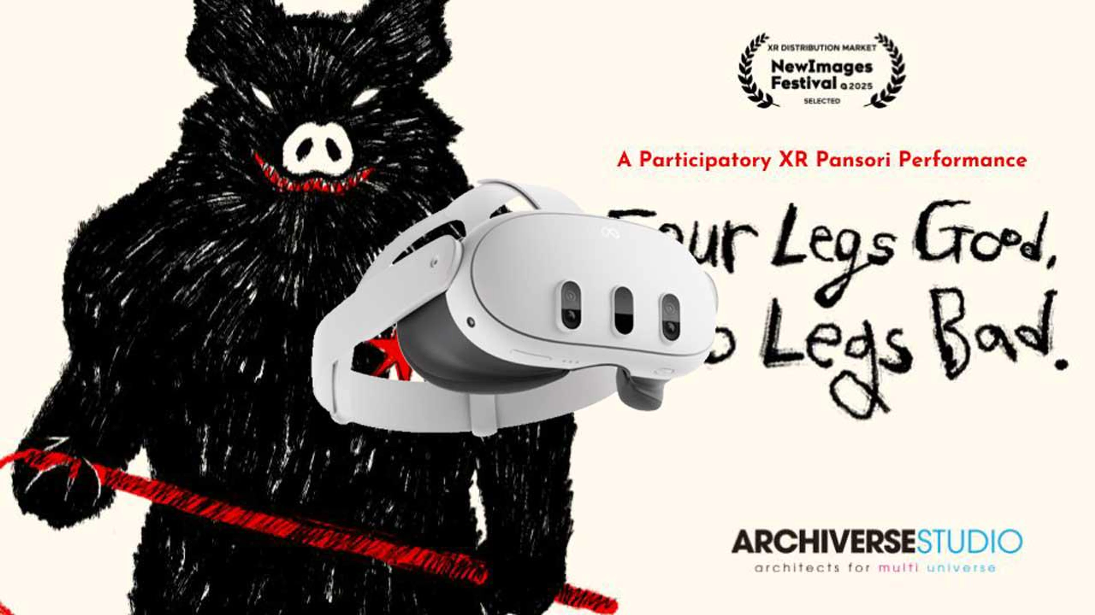 Immersive VR  'Four Legs Good , Two Legs Bad'