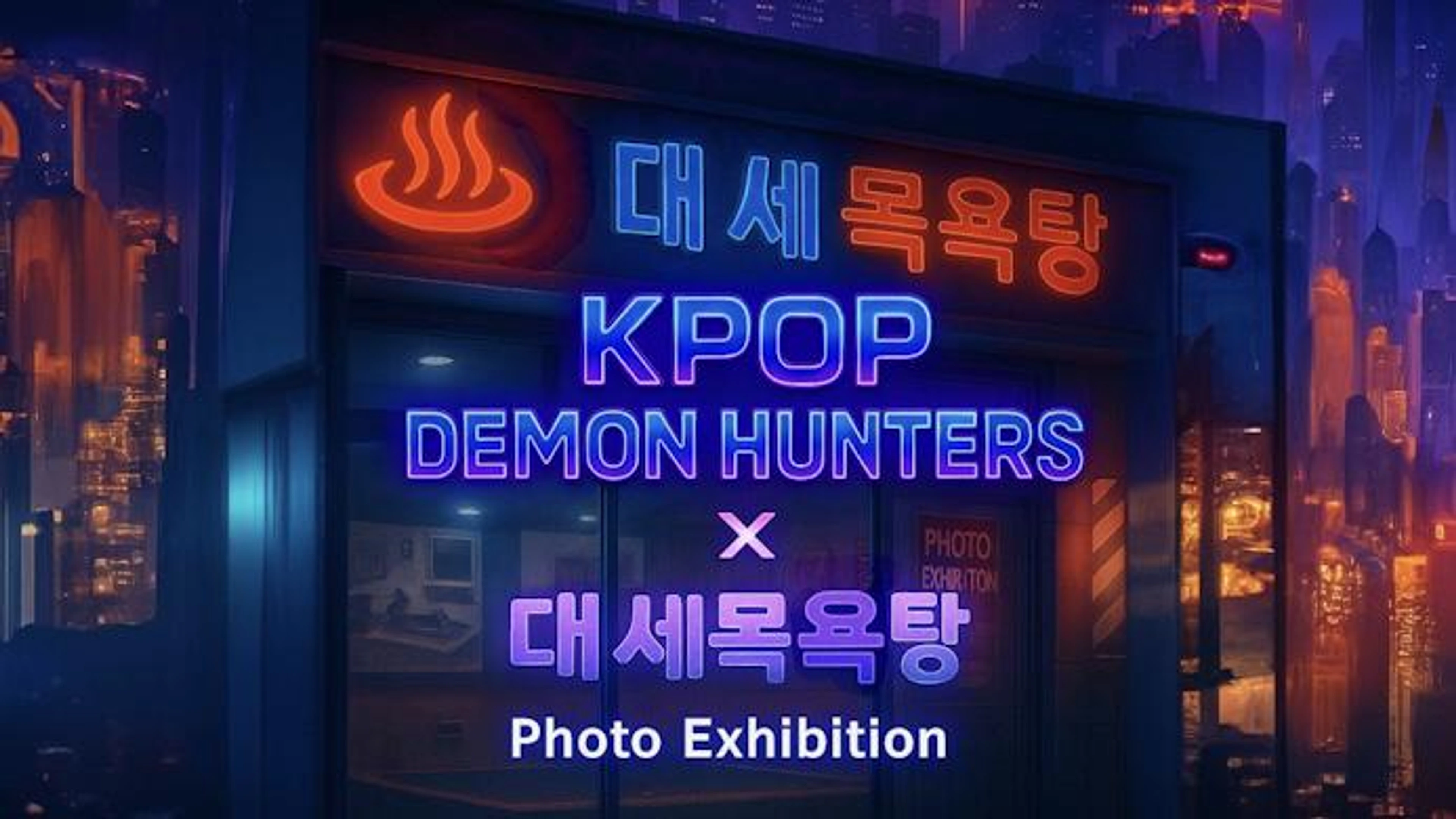 KPOP Demon Hunters: The Bathhouse Photo Exhibition