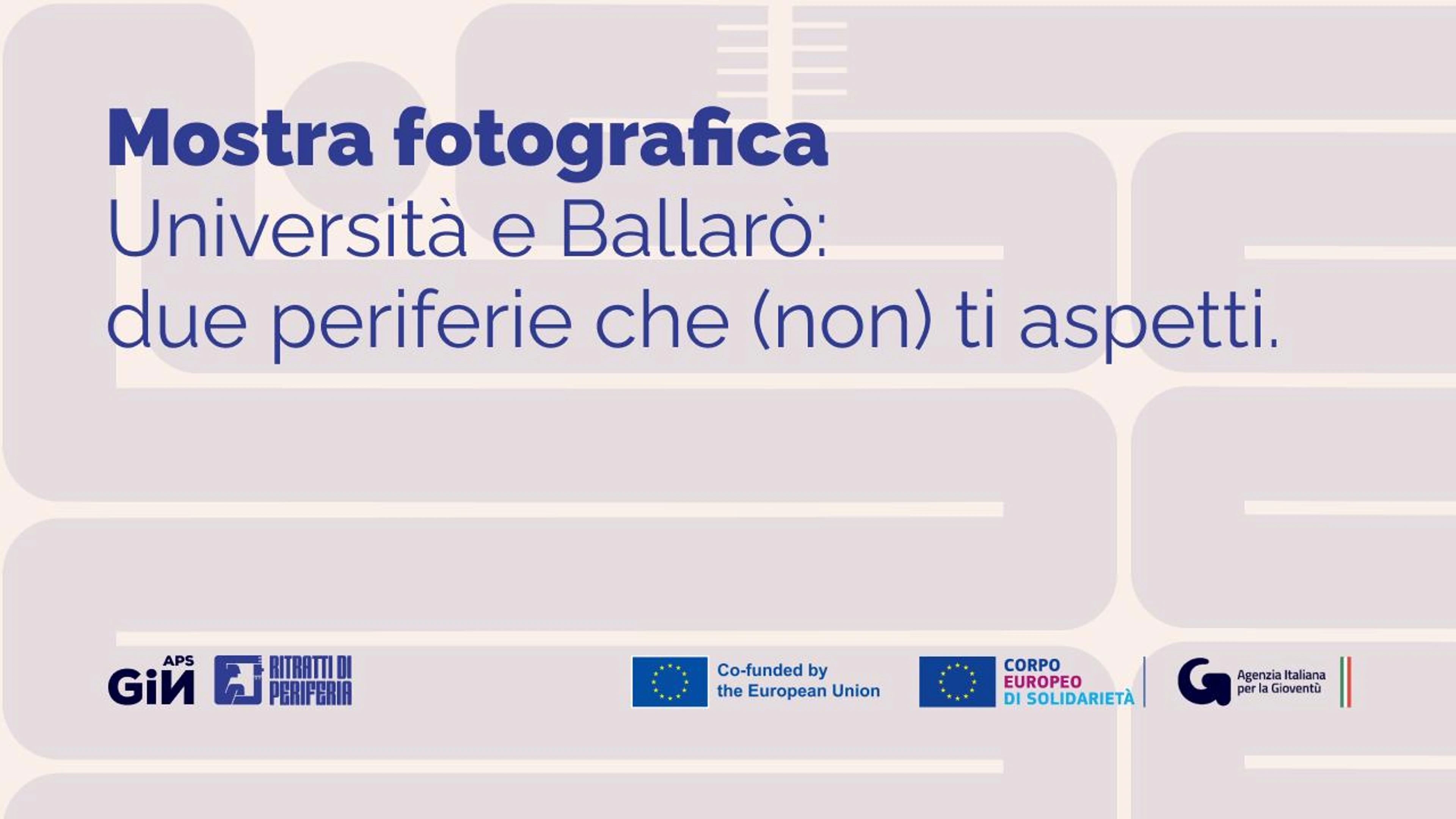 Mostra fotografica - Ritratti di Periferia