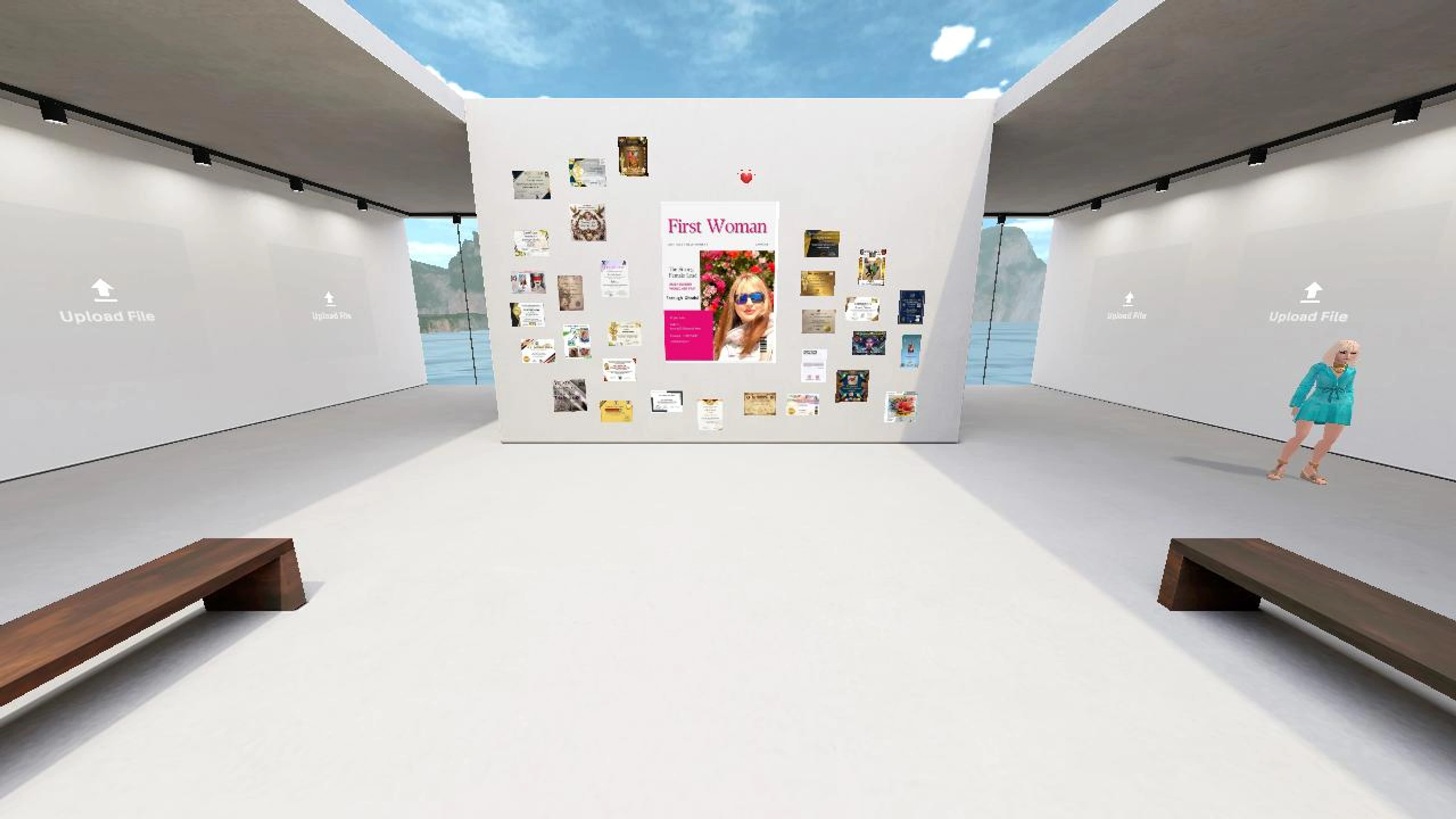 Art Painter Forough's 3D Gallery