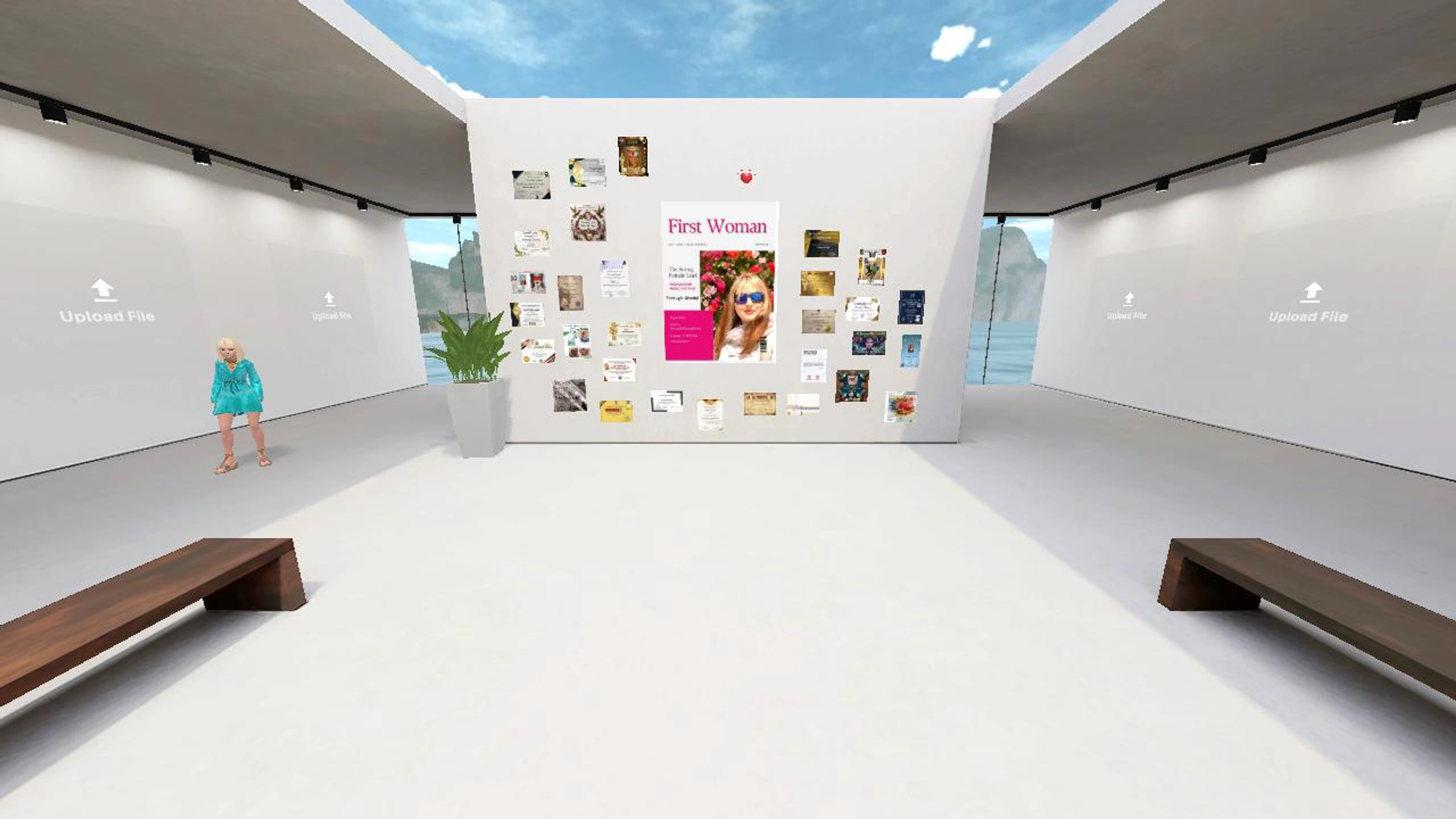 Art Painter Forough's 3D Gallery