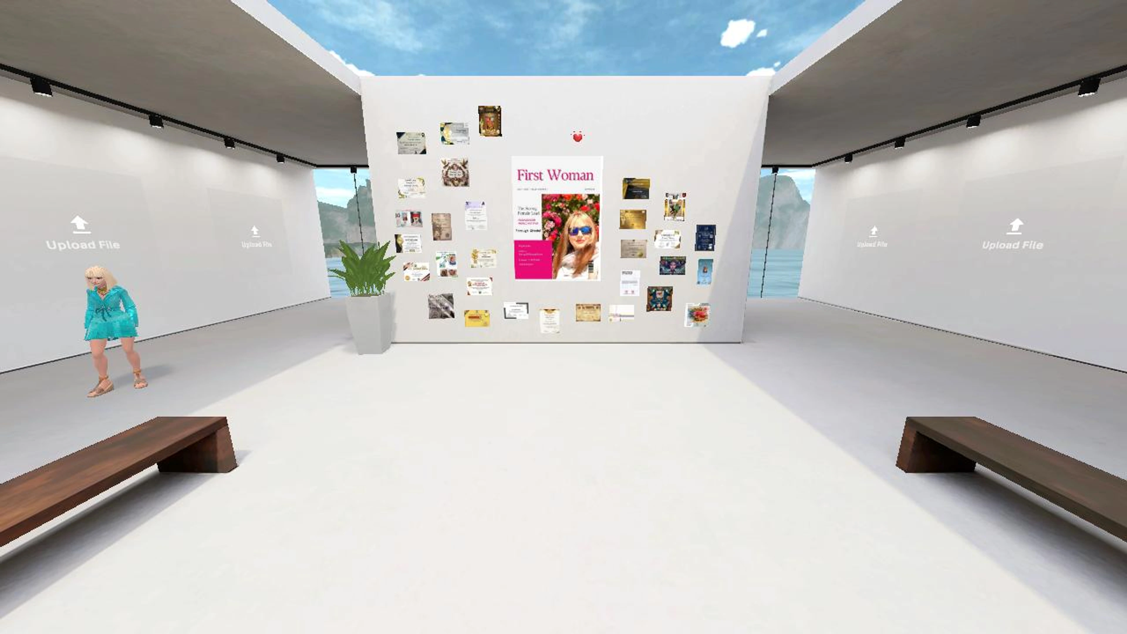 Art Painter Forough's 3D Gallery