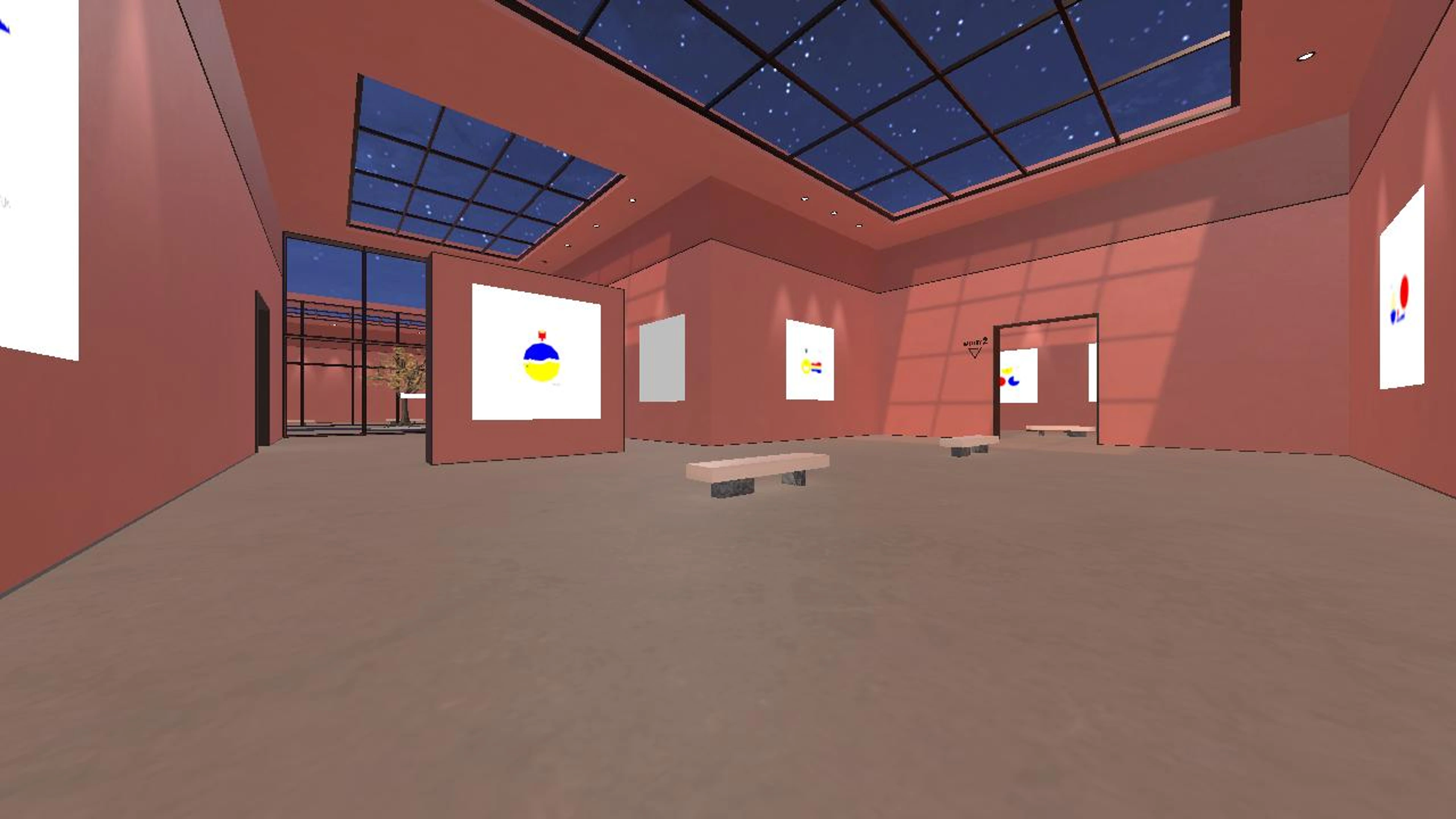 Exposição de Arte Contemporânea Nas janelas