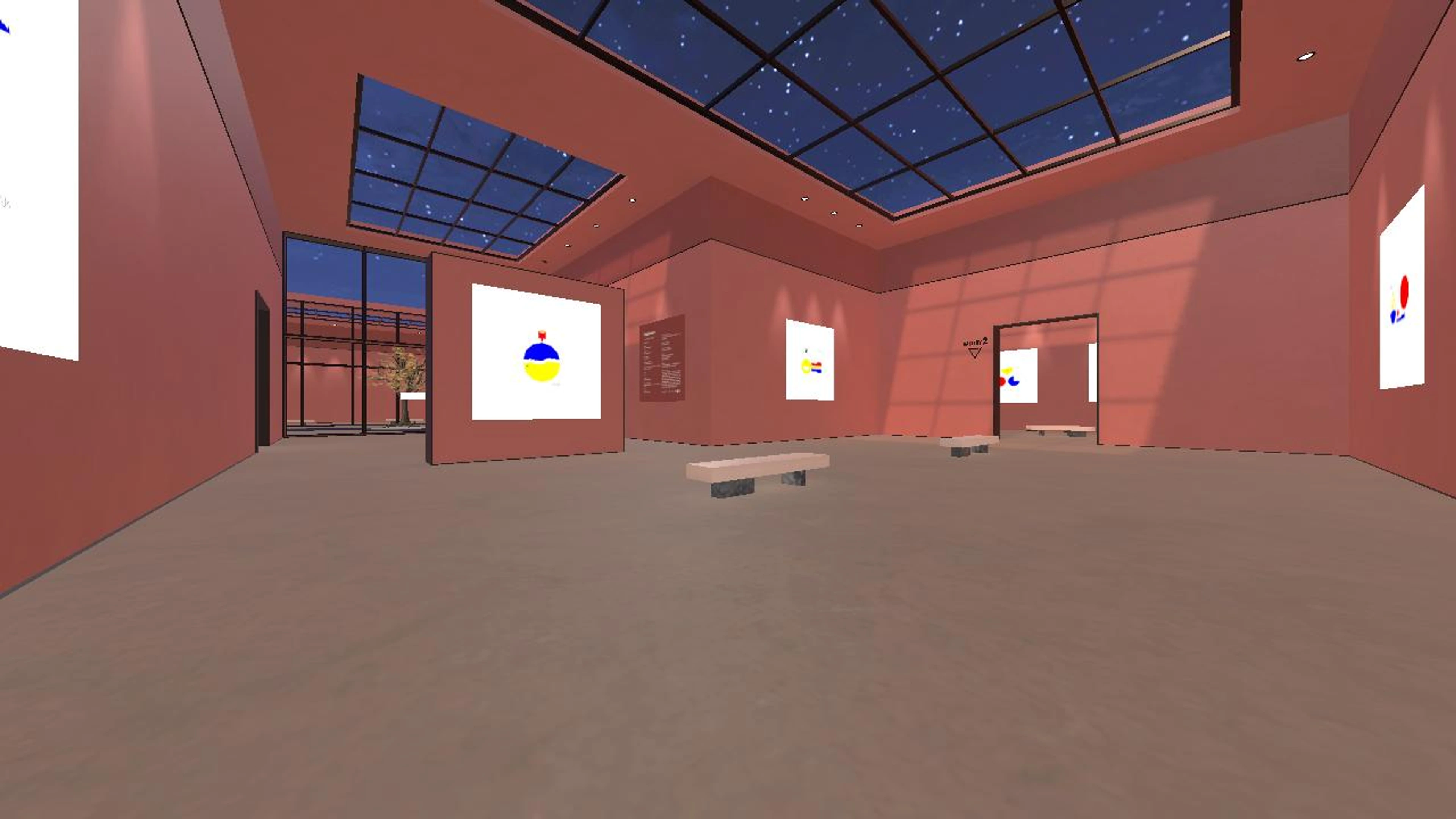 Exposição de Arte Contemporânea Nas janelas