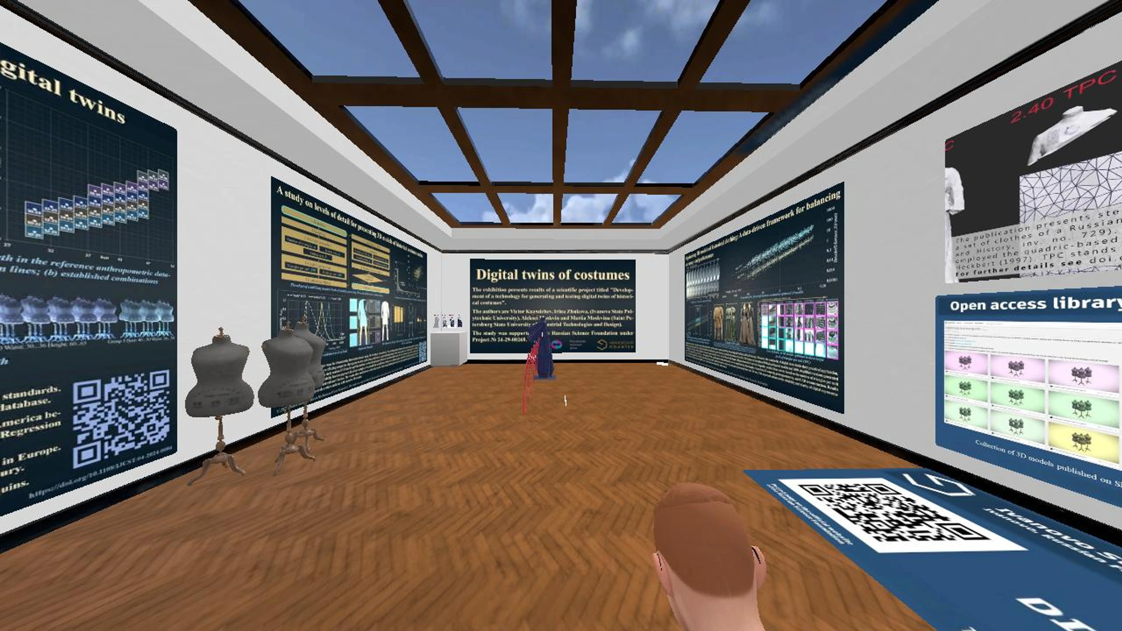 Digital twins of historical costumes