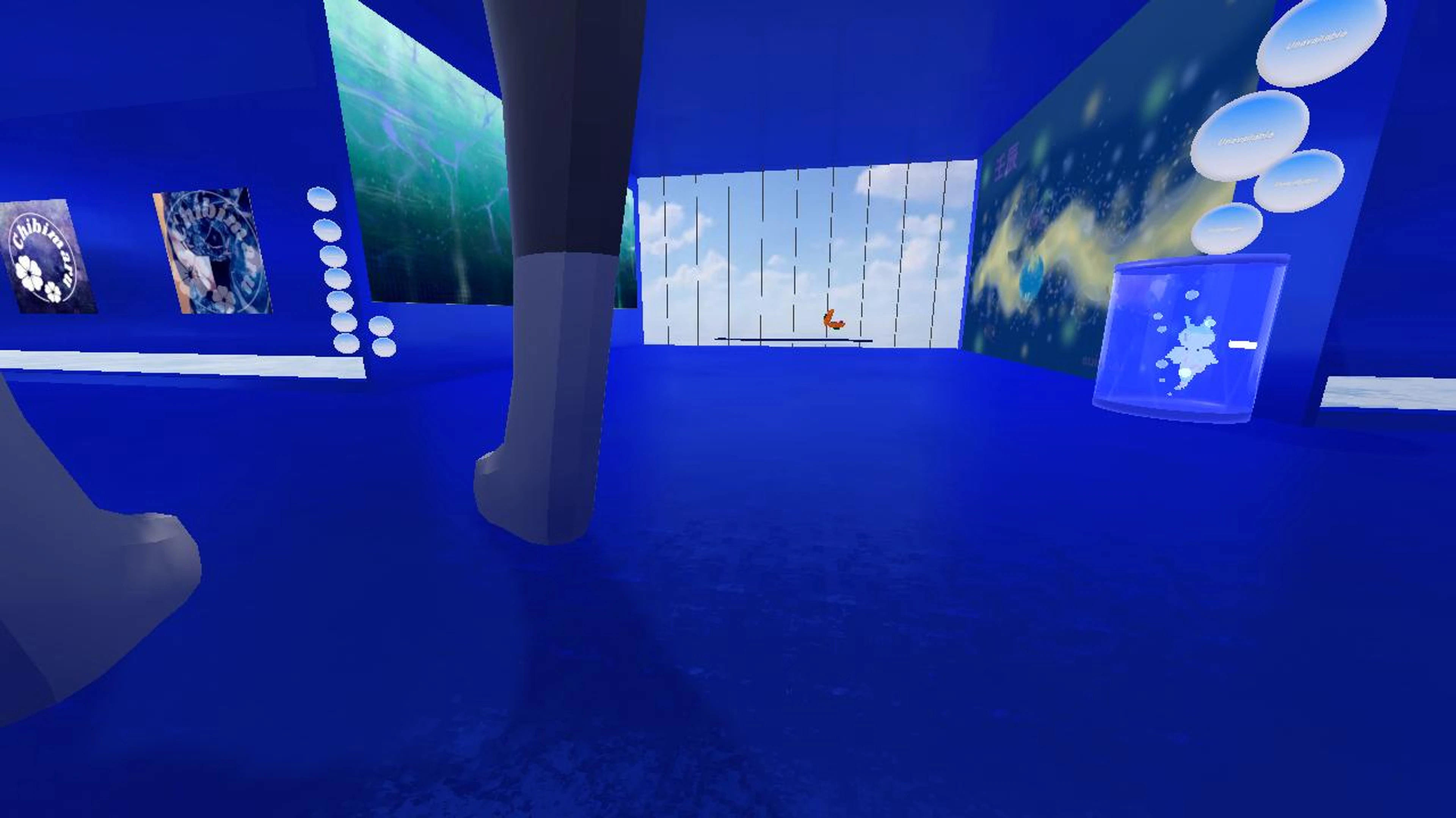 Treasure chest space by Chibimaru