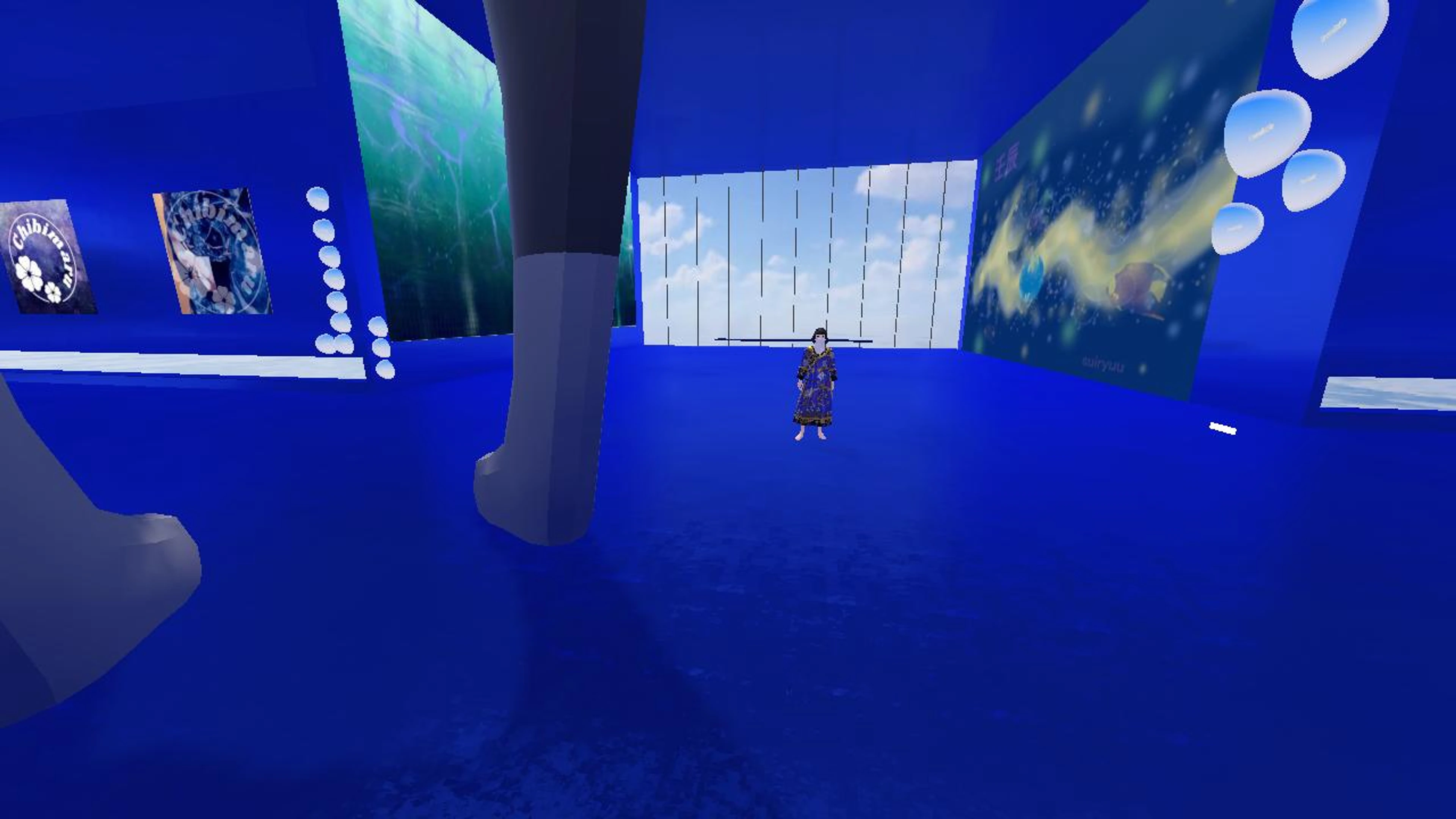 Treasure chest space by Chibimaru