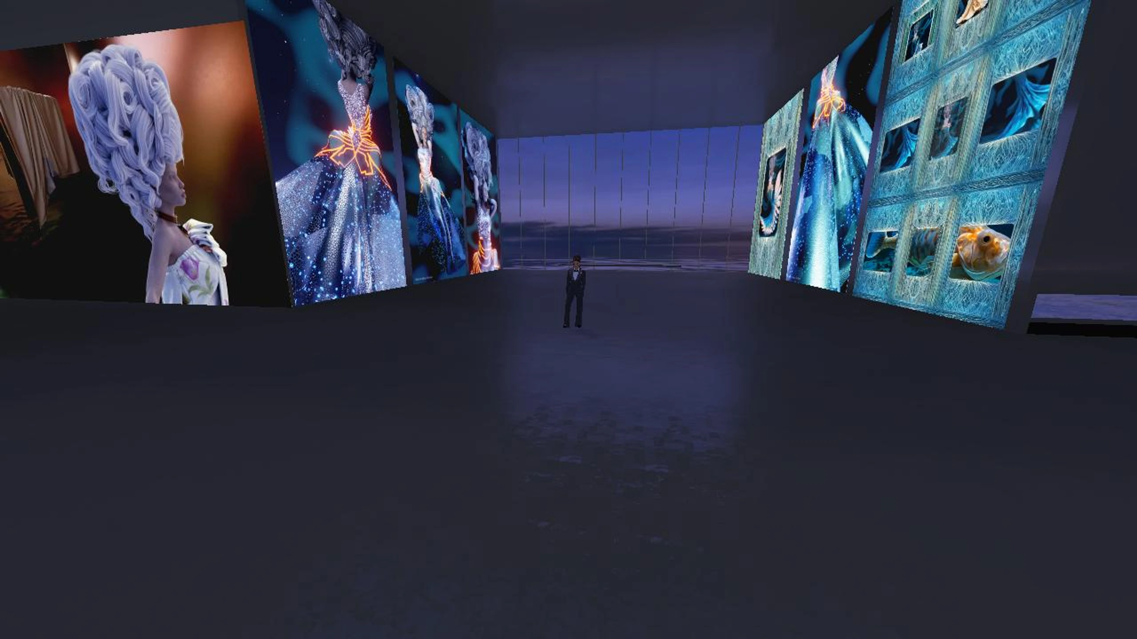 Mesh Couture. Fragile / Aquatic Depth