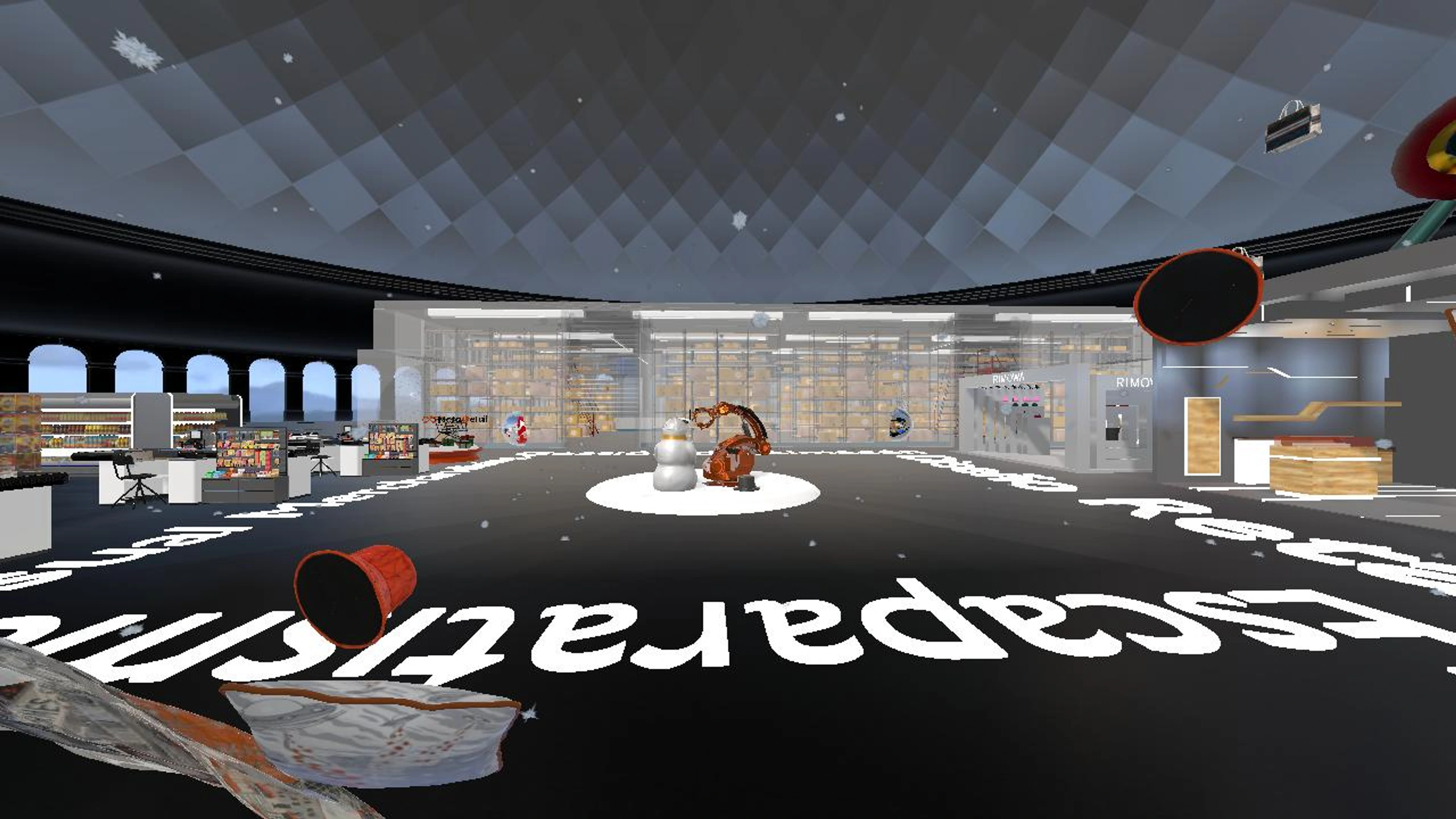 Metaretail: Christmas VR retail Lab