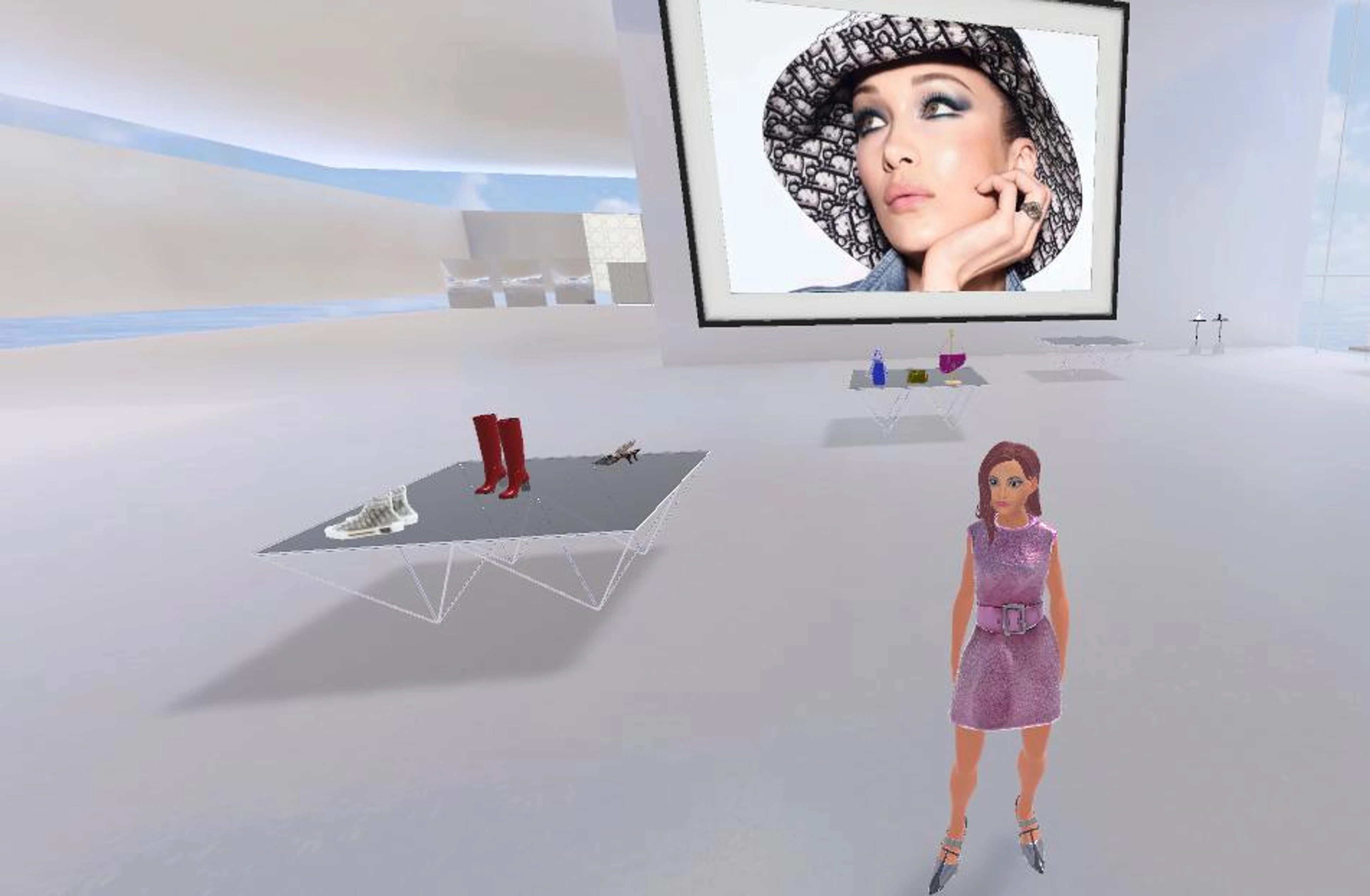 metaverse_ace_of_spade's Dior popup store