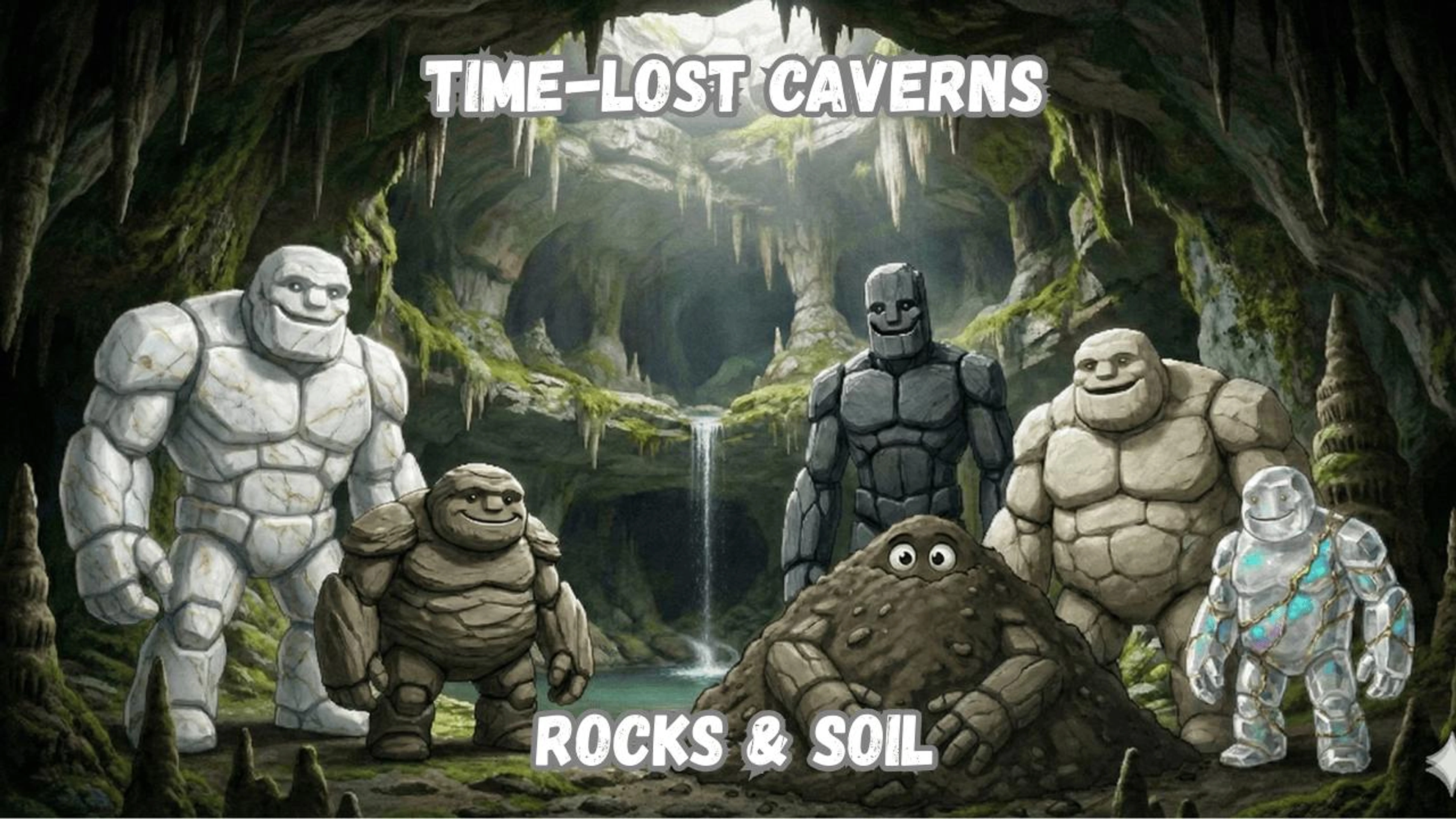 Time-Lost Cavern (Rocks & Soil) - Spare