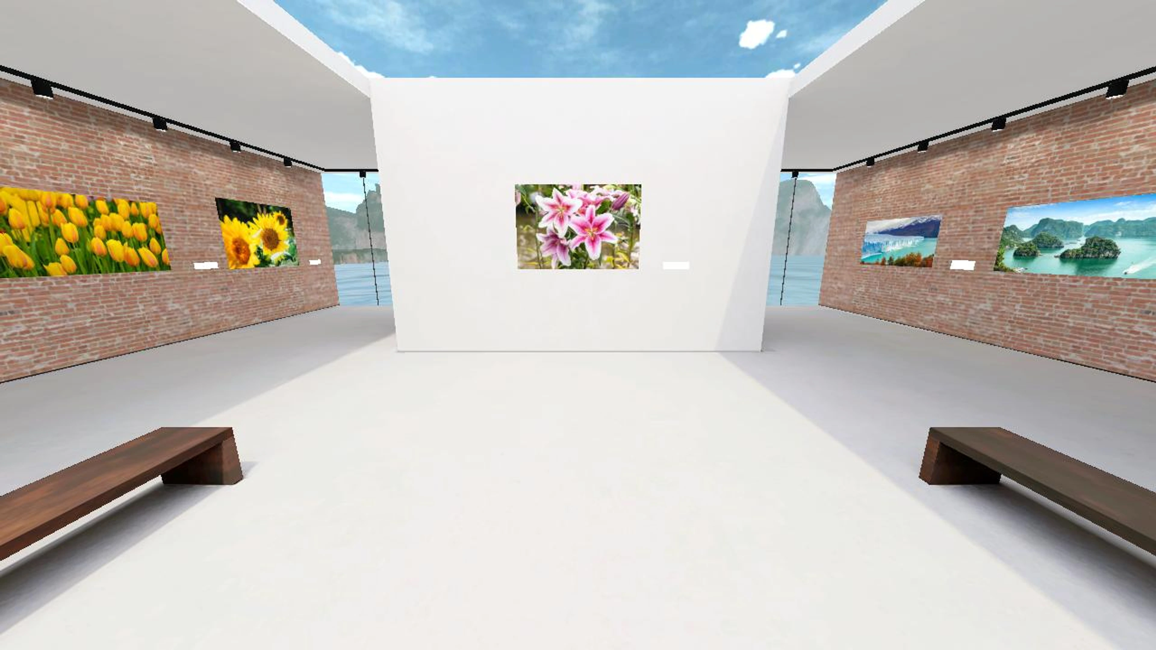 Galeria de flores e espaços naturais