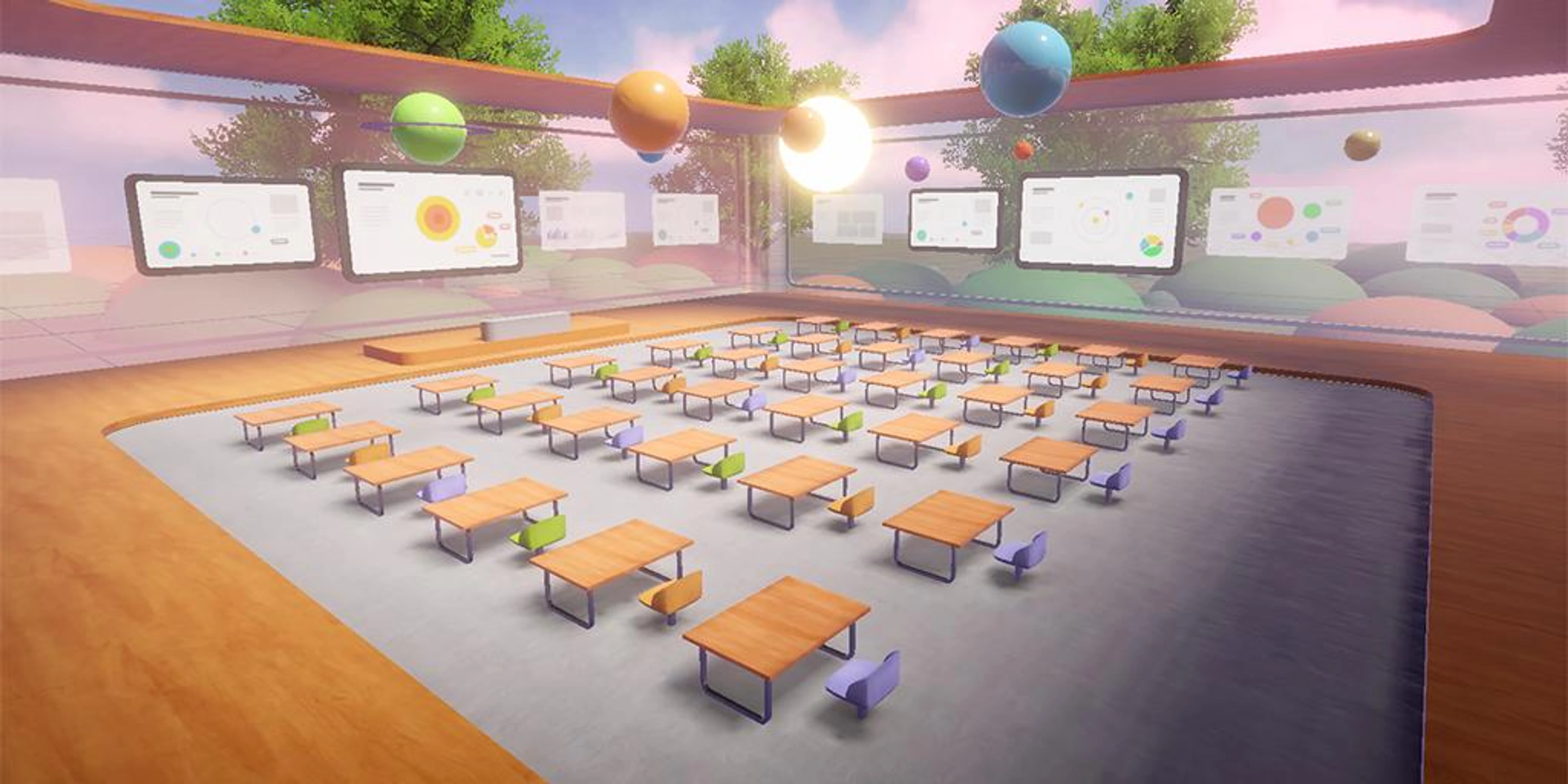 Difcon VR Tutorial Classroom