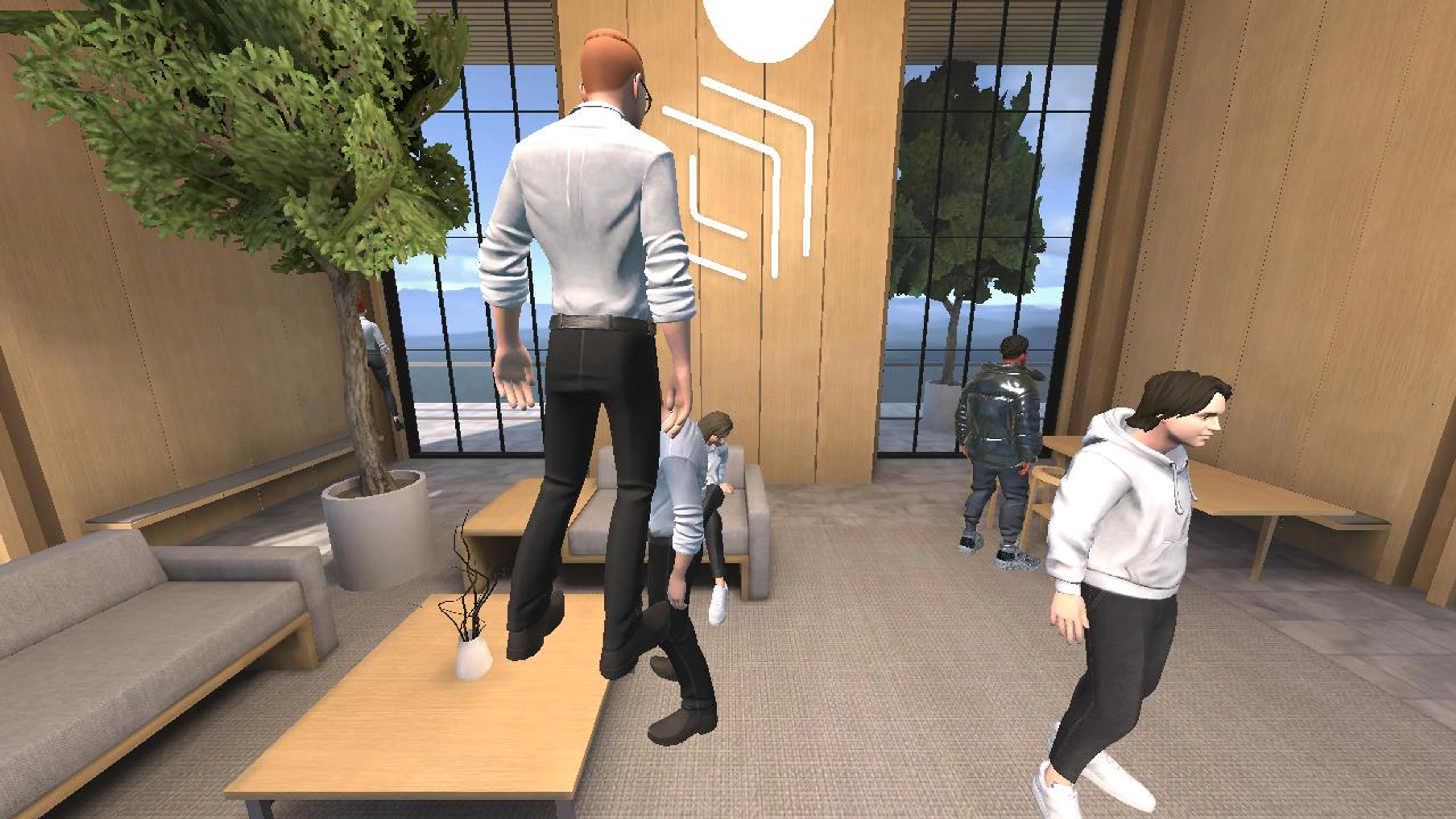 ruang rapat pak yuri dan moza <3