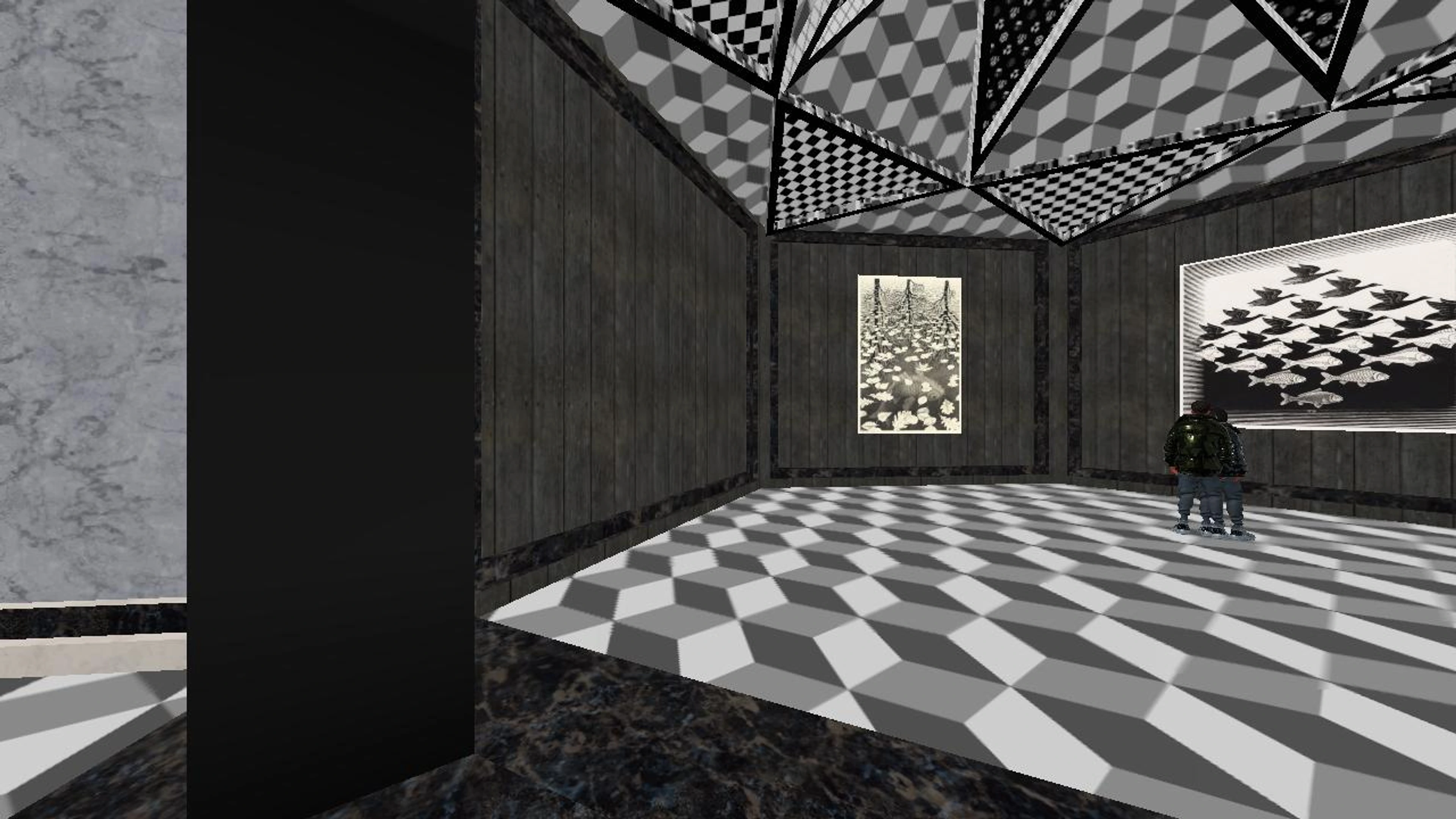ESCHER - MOSAICO HEXAGONAL- VASP26