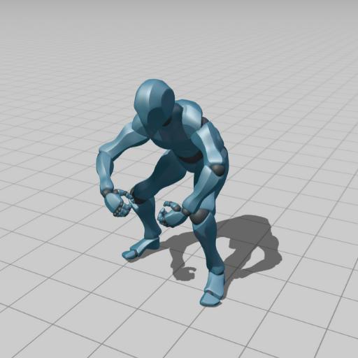 Flexing Muscles Animation