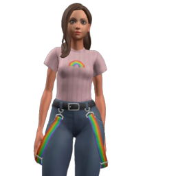 Vero_Rainbow outfit
