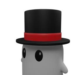 Ghost With Hat