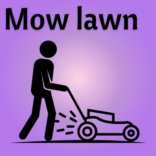 Mow lawn